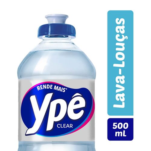 Detergente Líquido Clear Ypê 500Ml