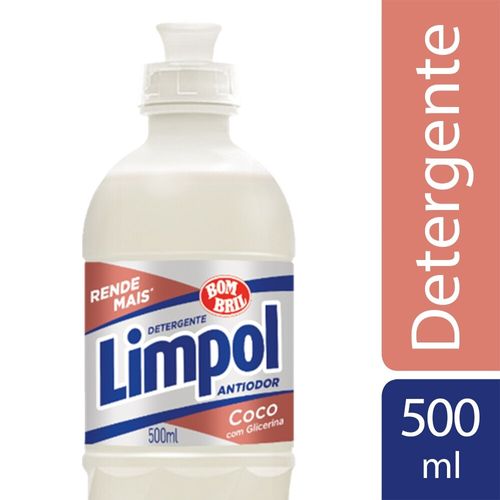 Detergente Líquido Coco Limpol 500Ml